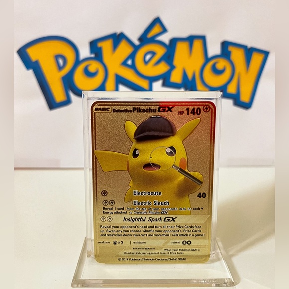pokemon detective pikachu gx cards Detective Pikachu Greninja-Gx Case File: Pokemon TCG: 2 Greninja Foil –  Crave Collectibles main image 1